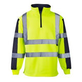 Supertouch Hi- Vis 2-Tone Rugby Shirt