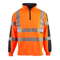 Supertouch Hi- Vis 2-Tone Rugby Shirt