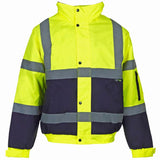 H37/H38 SuperTouch  Hi- Vis 2 Tone Bomber Jacket