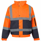 H37/H38 SuperTouch  Hi- Vis 2 Tone Bomber Jacket