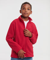 Russell Jerzees 8700B Kids Full Zip Outdoor Fleece