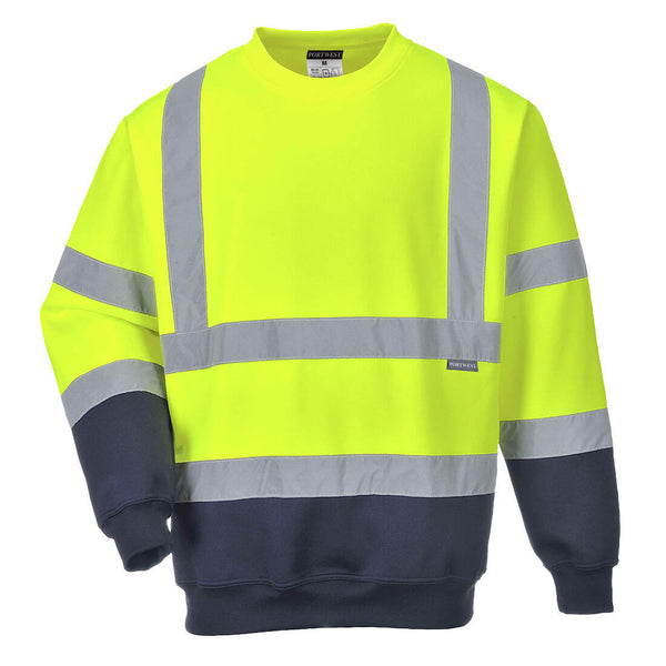 Portwest B306 - Hi-Vis Contrast Sweatshirt