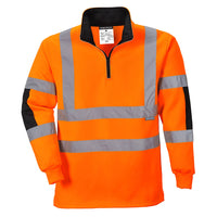 Portwest B308 - Xenon Hi-Vis Rugby Shirt