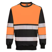 Portwest  PW376 - PW3 Hi-Vis Class 1 Sweatshirt