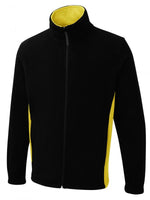 Uneek UC617 Two- Tone Full Zip Fleece Jacket