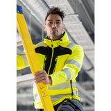 Portwest  DX473 - DX4 Hi-Vis Hybrid Baffle Jacket