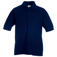 Fruit of the Loom SS25B Kids 65-35 Polo Shirt