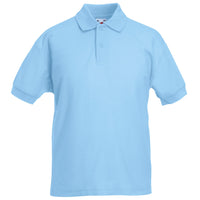 Fruit of the Loom SS25B Kids 65-35 Polo Shirt