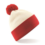 Beechfield Snowstar Two-Tone Beanie Hat