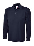 Uneek UC113 Long Sleeve Pique Polo Shirt