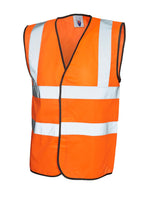 Uneek UC801 Safety Hi Vis Waistcoat Vest