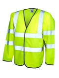 Uneek UC802 Long Sleeve Safety Waistcoat