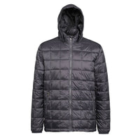 2786 Box Quilt Hooded Jacket