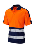 LEO atersmeet ISO 20471 Class 1 Dual Colour Coolviz Plus Polo Shirt