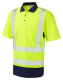 Mortehoe ISO 20471 Class 2 Dual Colour Coolviz Plus Polo Shirt